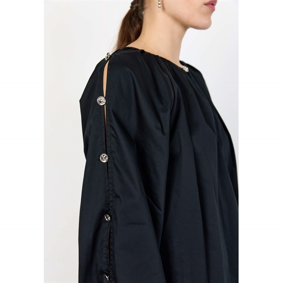 Levete Room LR-ISLA SOLID 131 Skjorte, Sort